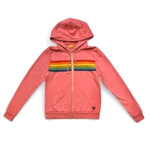 Aviator Nation Coral Hoodie
